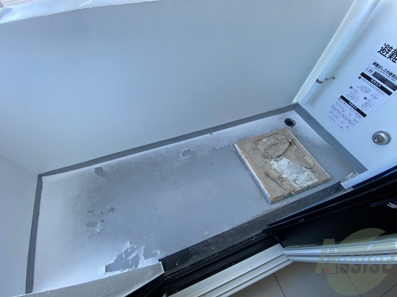 バルコニー　バルコニーです。天気の良い日には外干しができます！