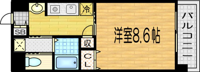 5S京都五条の間取り写真