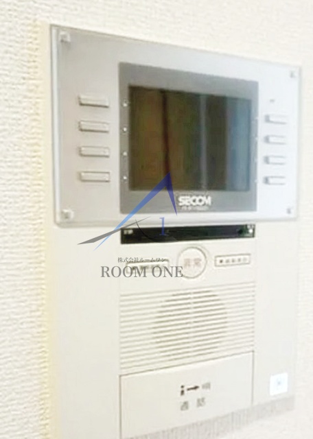 セキュリティ　モニター付きインターホンです。