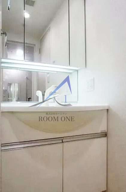 洗面設備　洗面台です。