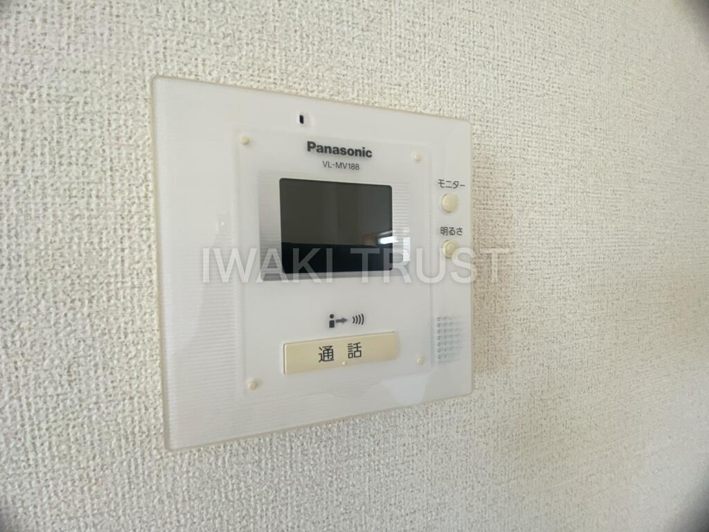 セキュリティ　安心のＴＶモニター付きインターホン