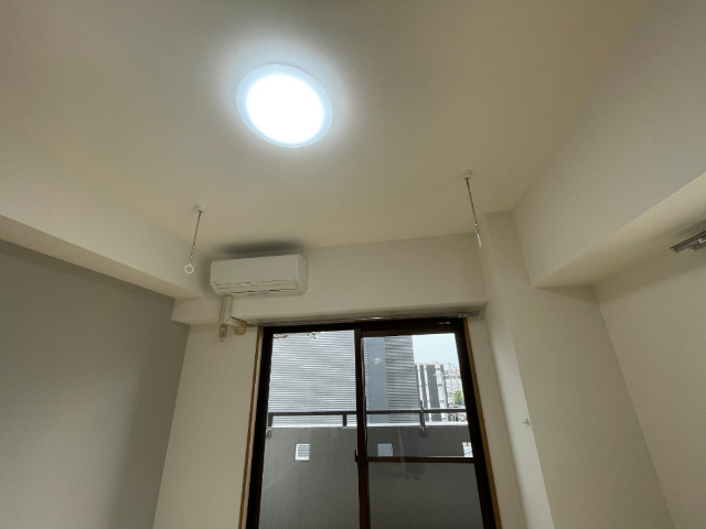 その他　便利な室内物干しです