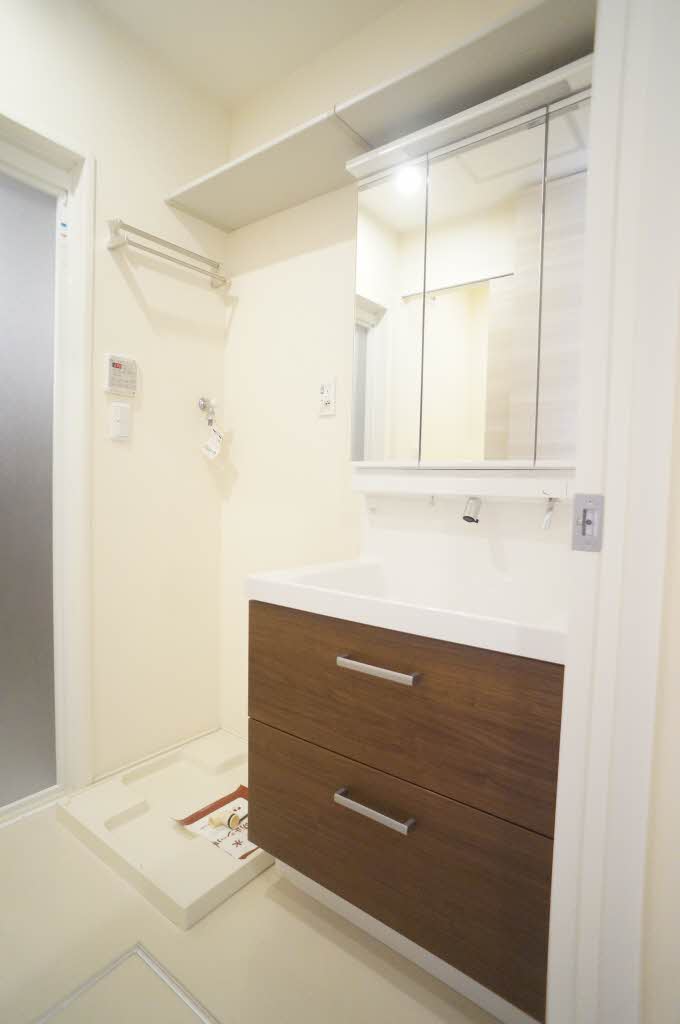 洗面設備　脱衣所、洗濯機置き場