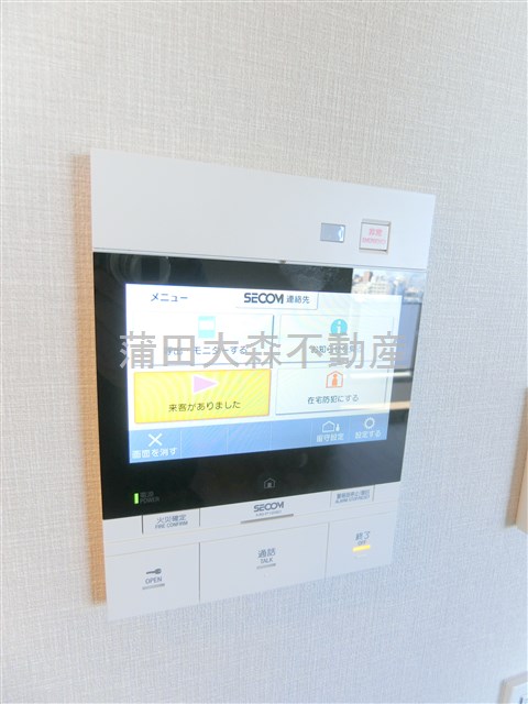 その他設備　テレビモニター付きインターフォン