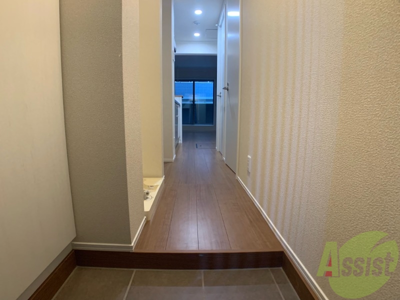 玄関　玄関から撮影しました。明るい印象ですね。