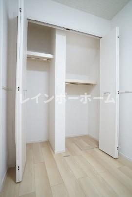 収納　大きなスペースがあり、収納には困りません