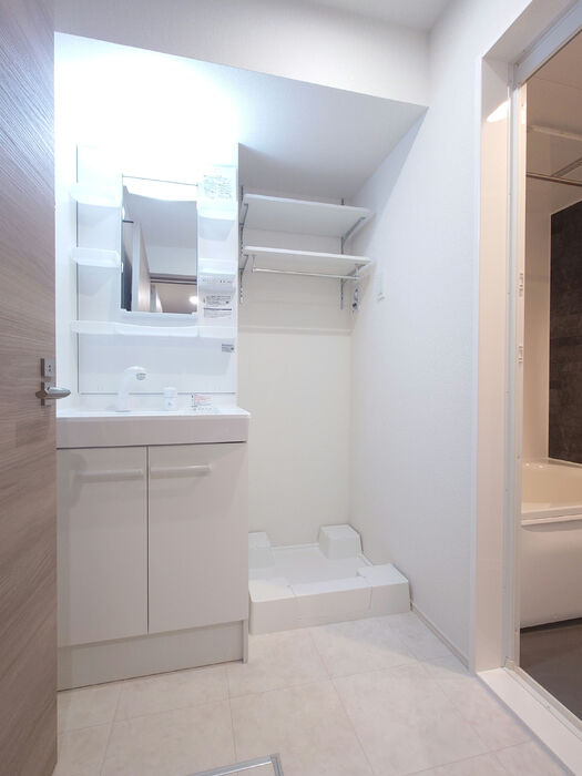 洗面設備　洗面台／室内洗濯機置き場