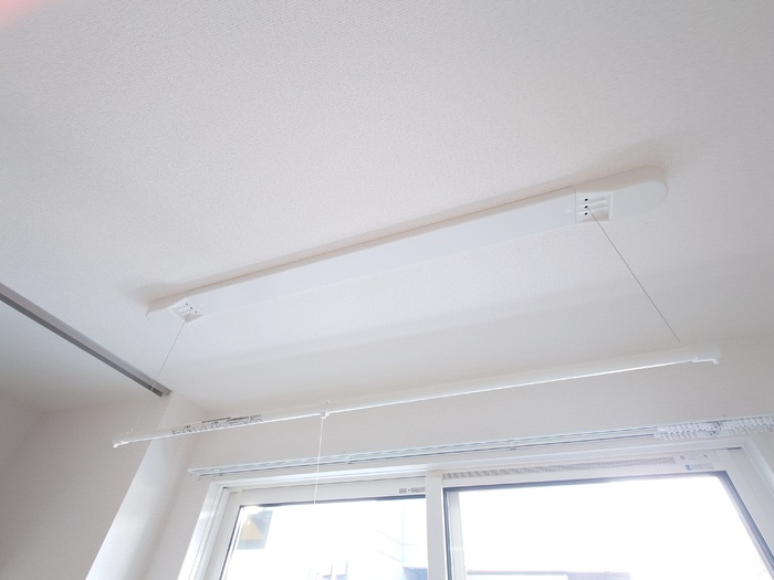 その他設備　室内物干し