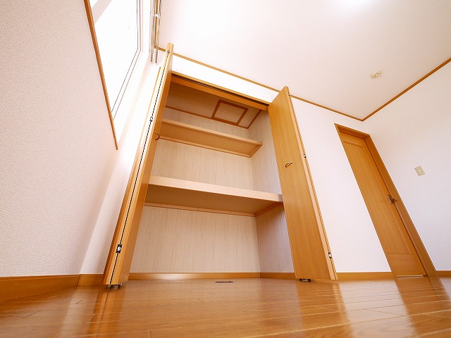 収納　収納があります