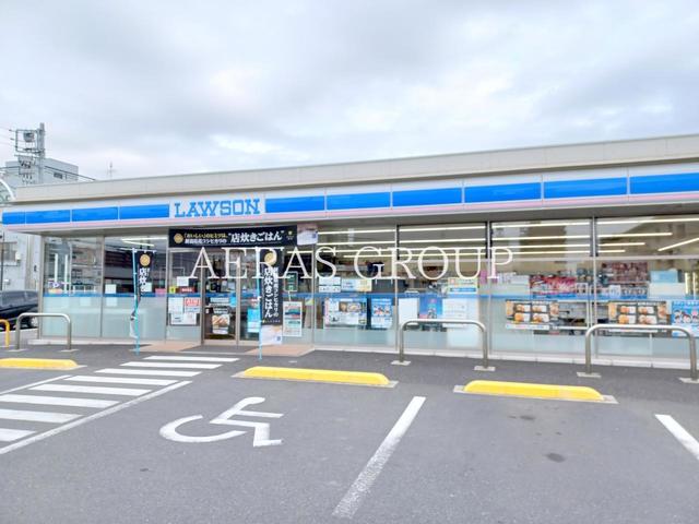 コンビニ　ローソン 越谷蒲生寿町店（コンビニ）まで395m