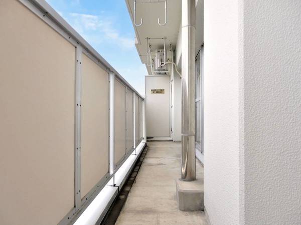 バルコニー　ビレッジハウスの同一物件・同一タイプの間取りの写真です