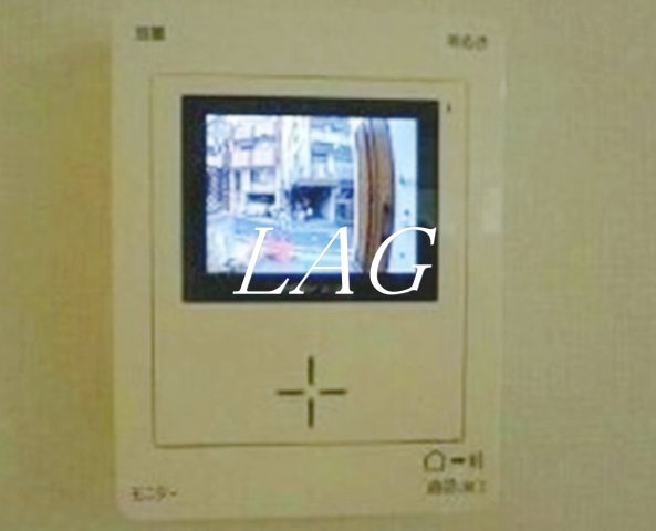 セキュリティ　モニター付インターホンです。