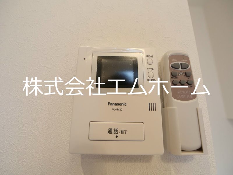 セキュリティ　ＴＶモニター付インターホン　同仕様写真
