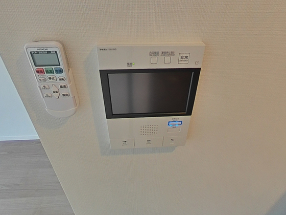 セキュリティ　※別部屋の写真です