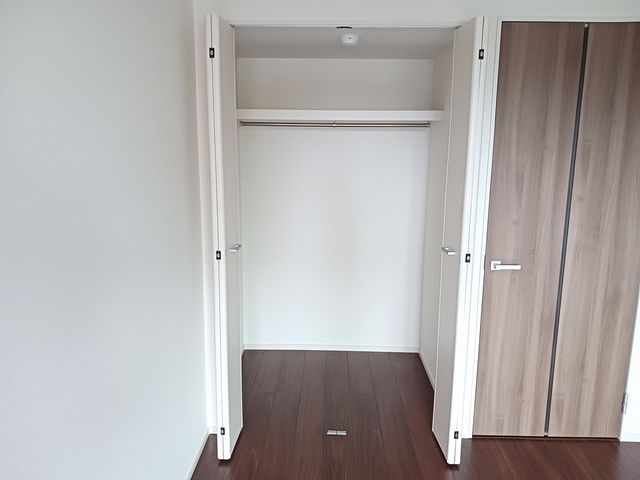 収納　たっぷりとした収納スペースです