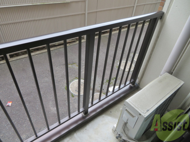 バルコニー　バルコニーからの景色を撮ってみました～。