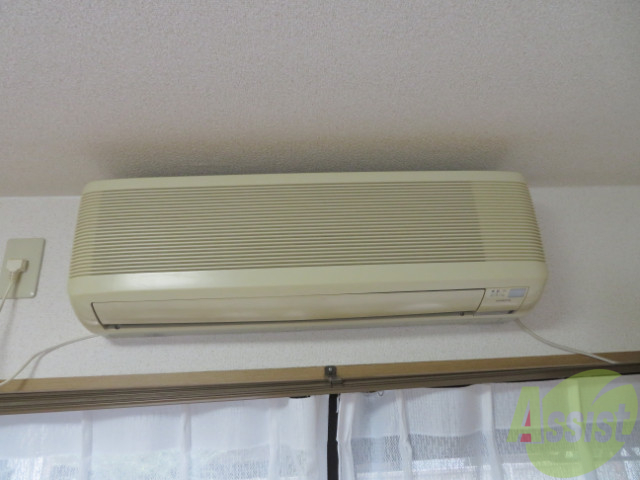 その他設備　エアコンが設置してありますので、寒暖対策もばっちり。