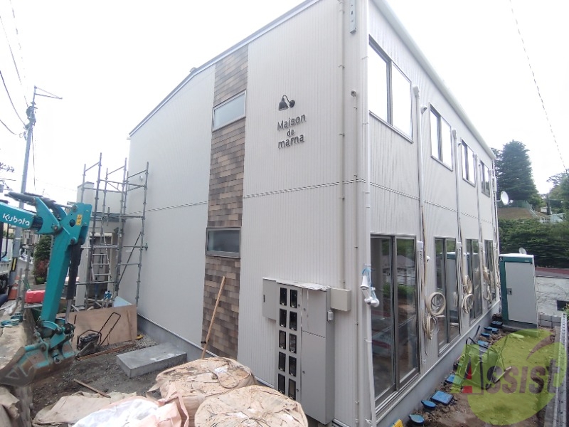 収納　画像は建設中の物です。８月下旬完成予定のお部屋です。