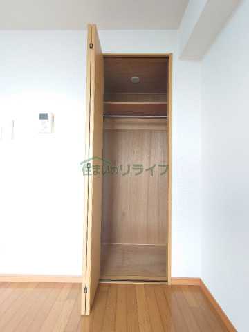 収納　※参考写真です。同じ間取りの別部屋になります。
