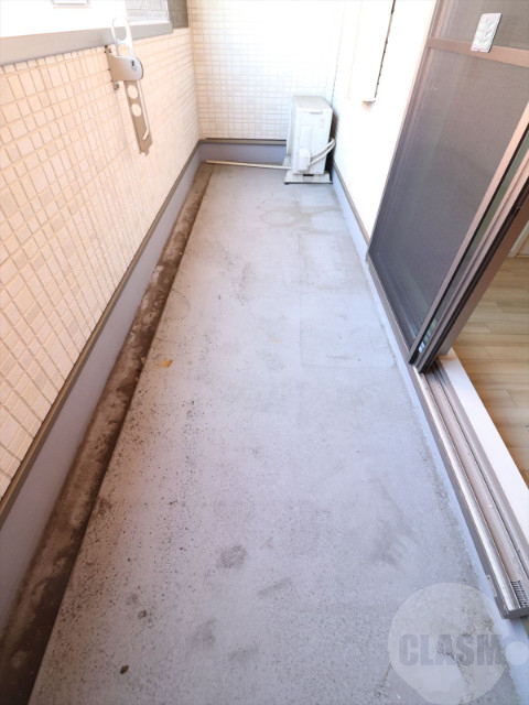 バルコニー　日当たり良好です