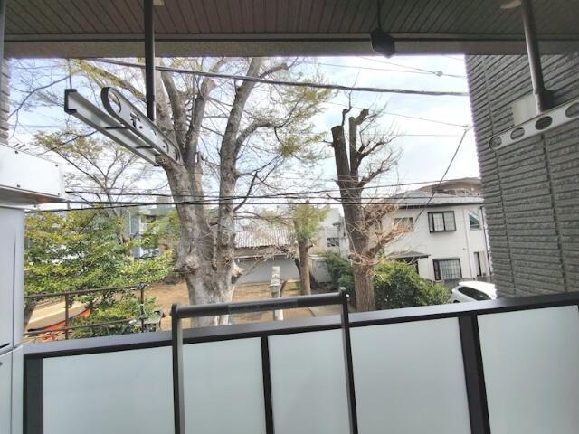 眺望　バルコニーがあります