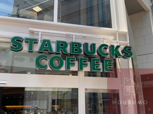 飲食店　スターバックスコーヒー 江坂オッツ店（飲食店）まで384m