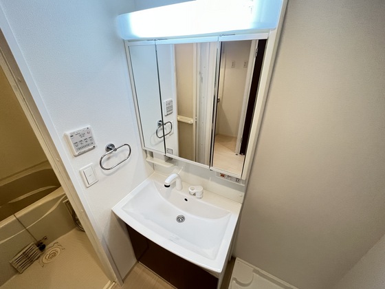 洗面設備　※別部屋の写真です