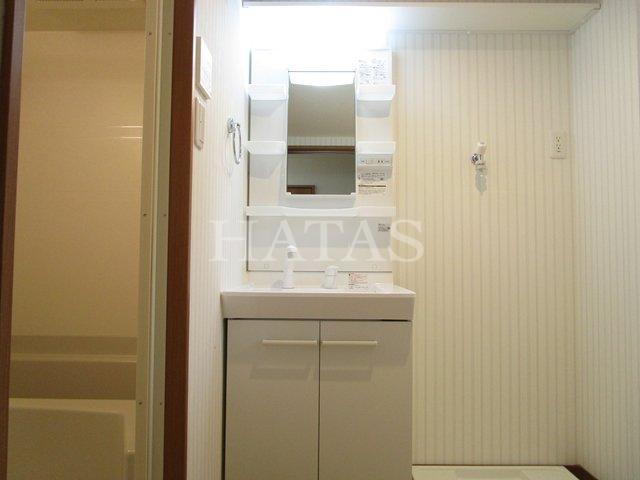 洗面設備　同物件別部屋です