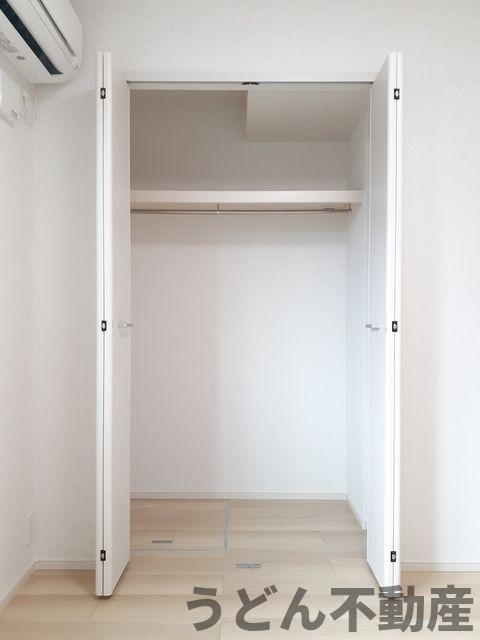 収納　うどん県のお部屋探しはうどん不動産へ うどんちゃんとLINE