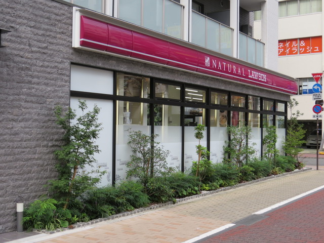 コンビニ　ナチュラルローソン港芝浦三丁目店（コンビニ）まで107m