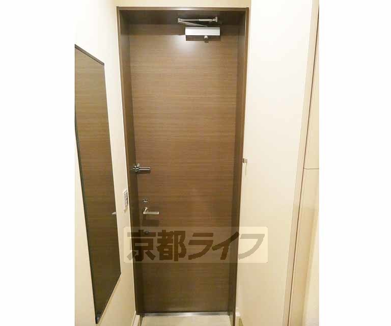 その他設備　しっかりとしたドア。