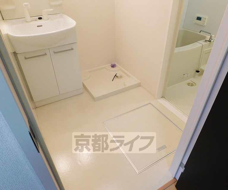 洗面設備　洗濯機はこちら～！