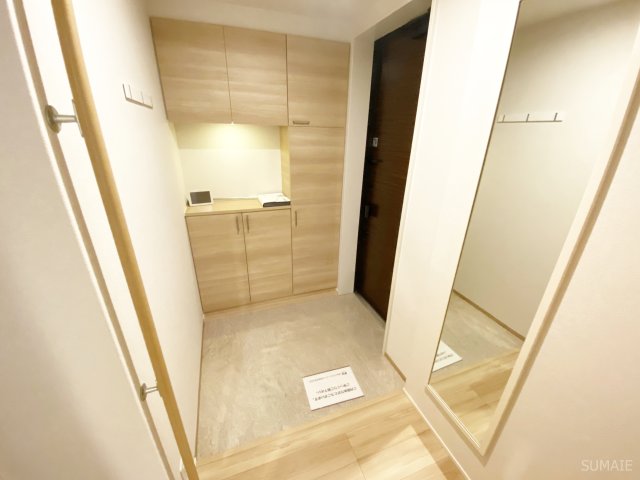 玄関　広々使える玄関！