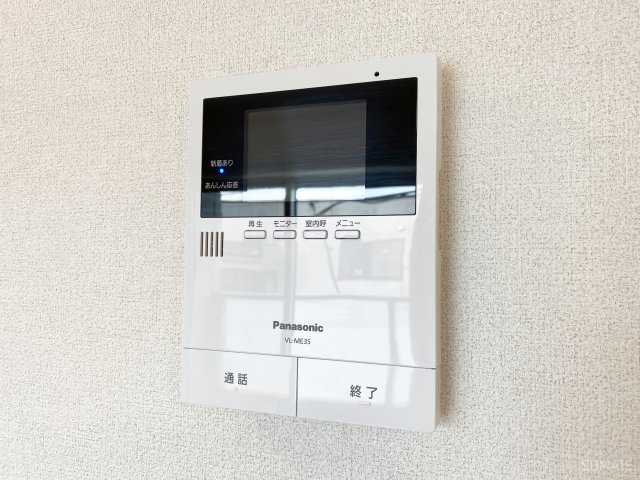 セキュリティ　モニター付きインターホン！