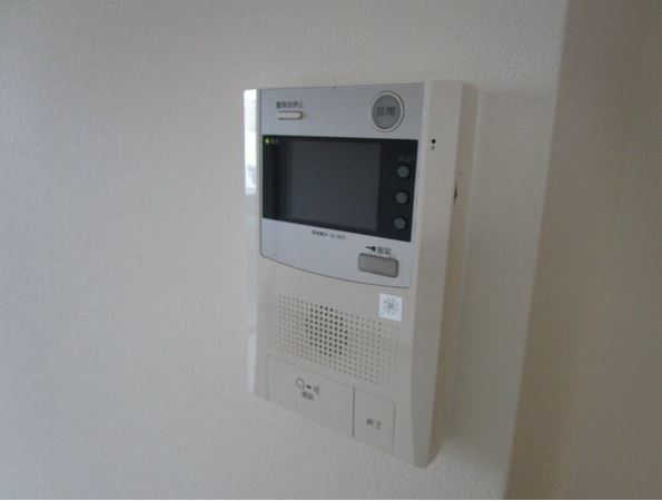 セキュリティ　安心のモニター付きインタホン