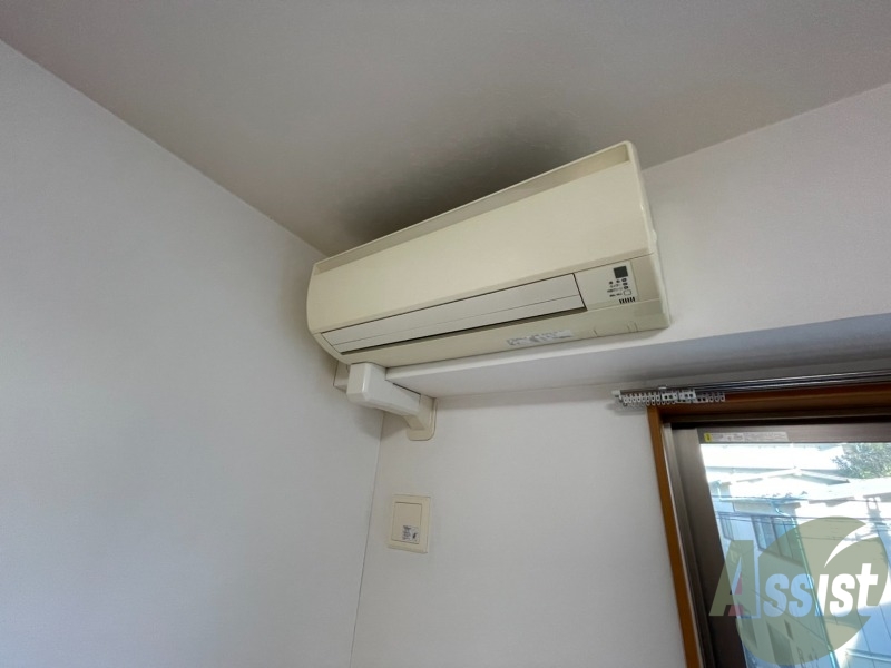 その他設備　夏場、冬場には欠かせないエアコンもしっかりついてます。