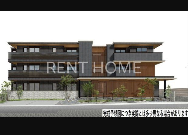 建物外観　外観パースです