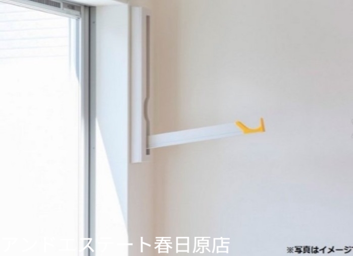 その他　室内干しができます