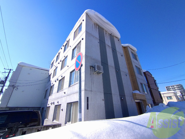 建物外観　札幌市東区北二十四条東「ＦＲＯＮＴＩＥＲ　Ｎ２４」