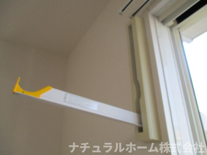 その他設備　室内物干し