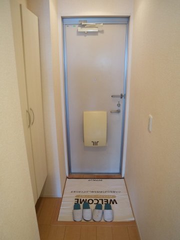 玄関　スッキリまとまった玄関です