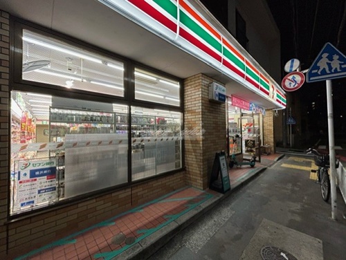 コンビニ　セブンイレブン　横浜浅間台店（コンビニ）まで208m