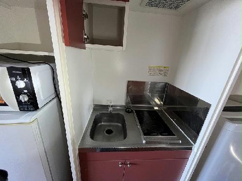 キッチン　シングルレバー設置