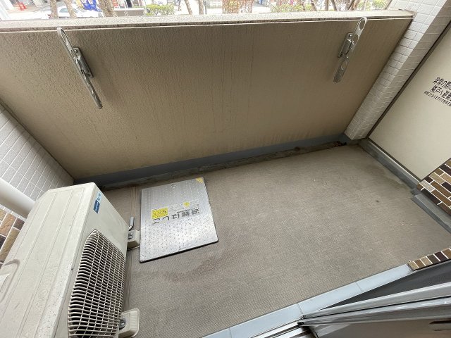 バルコニー　落ち着いた時間を過ごせるバルコニーです