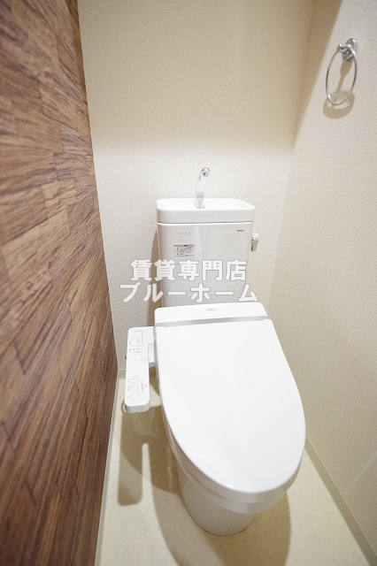 トイレ　ウォシュレット付きのトイレ！