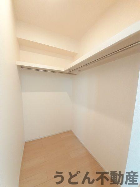 収納　うどん県のお部屋探しはうどん不動産へ うどんちゃんとLINE