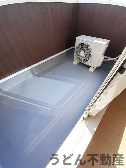 バルコニー　うどん県のお部屋探しはうどん不動産へ うどんちゃんとLINE