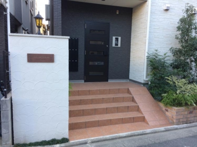 エントランス　エントランス部分