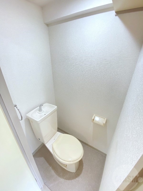 トイレ　同タイプの別部屋の写真