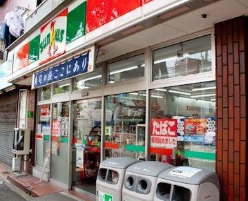 コンビニ　サンクス品川中延四丁目店（コンビニ）まで58m